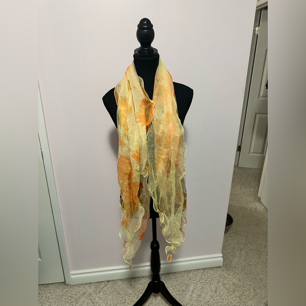Women’s 100% silk scarf